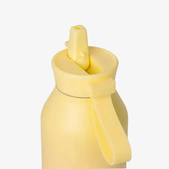 Citron Kids Water Bottle Thermos Stainless Steel with Straw Non Spill Glow Up 750ml