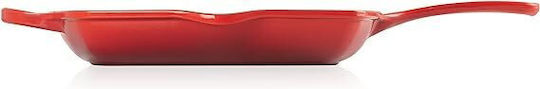 Le Creuset Cast Iron Grill Pan with Enamel Interior Coating 26cm