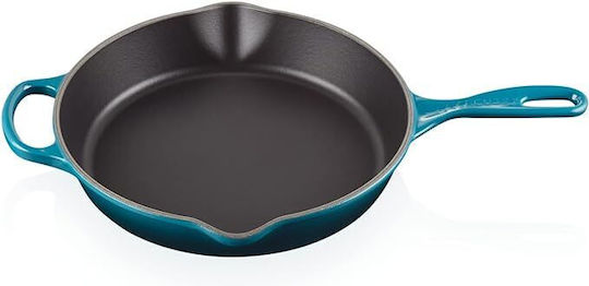 Le Creuset Cast Iron Pan with Enamel Interior Coating 26cm