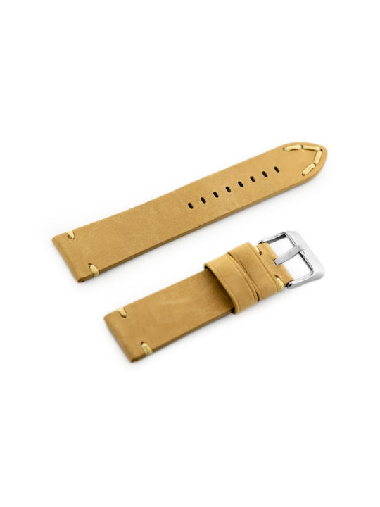 Curea Ceas Piele W93 Bej 22mm Curea Ceas Piele W93 Bej 22mm