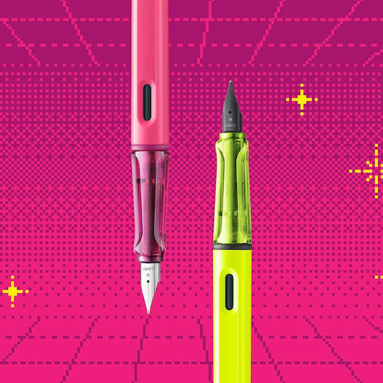 Lamy Safari Πένα Γραφής Ροζ από Πλαστικό