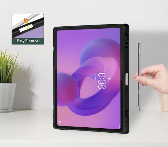 Case Lenovo Idea Tab 11.0″ 2025 Stylus Holder Eco Leather Smart Cover – Lila