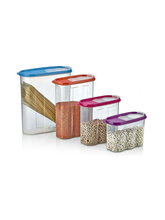 Hobby Life Jar for Sugar / Cereals with Plastic Transparent Lid 2400ml