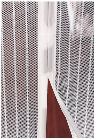 Smartic Smartic Moskitonetz Tür aus Polyester Weiß 150x220cm