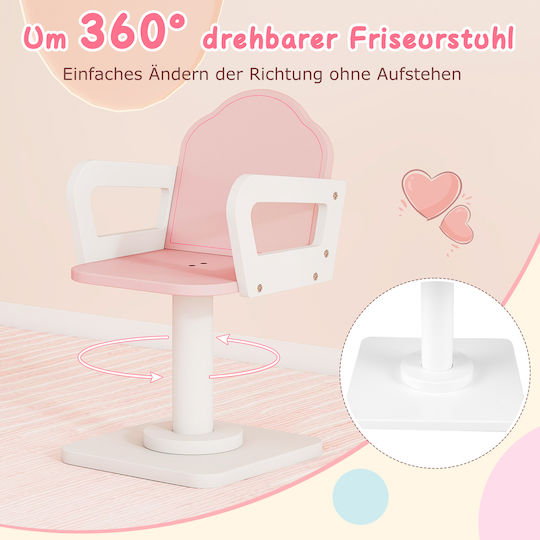 Costway Kinder-Schminktisch Schönheitsspielzeug
