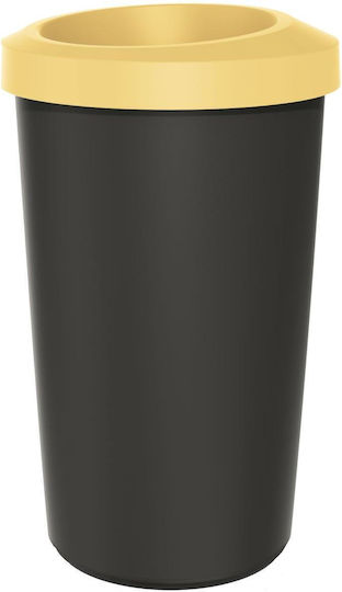 Prosperplast Κάδος Απορριμμάτων Πλαστικός Γκρι 45lt 3τμχ