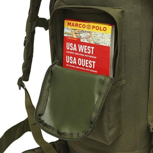 Nils Rucsac Militar de Poliester Verde 20l