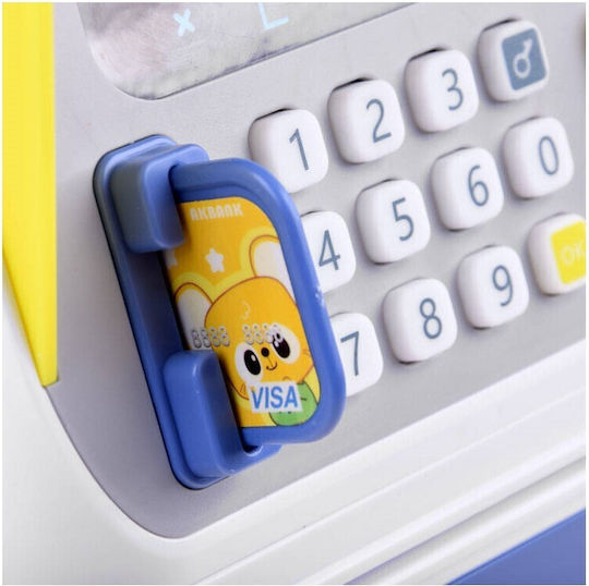 Mini ATM Money Box with Face Recognition Electronic Lock Banknotes Coins