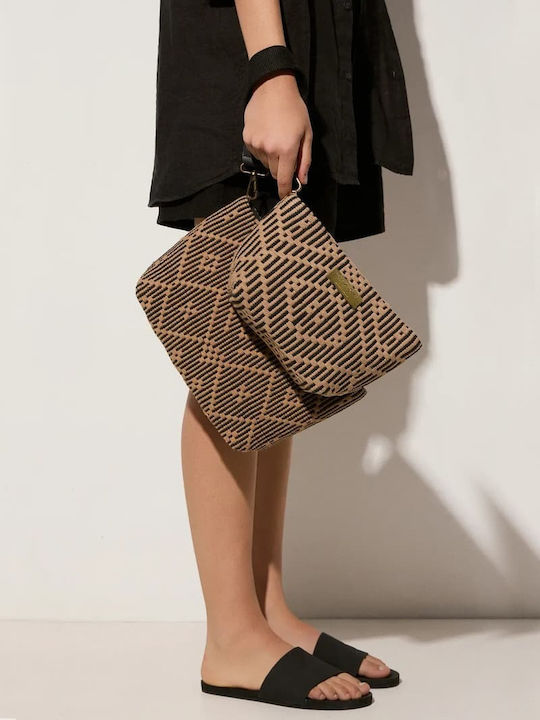Leather Women's Handbag Brown