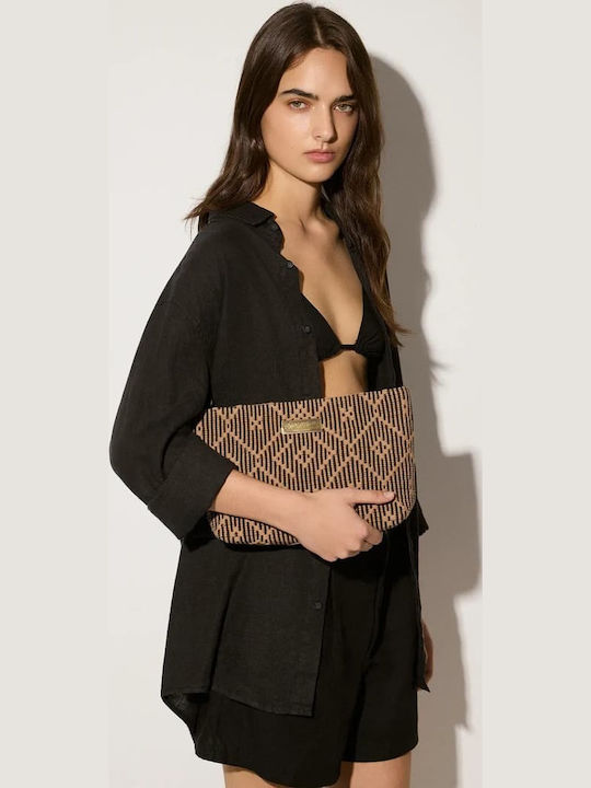 Leather Women's Handbag Brown