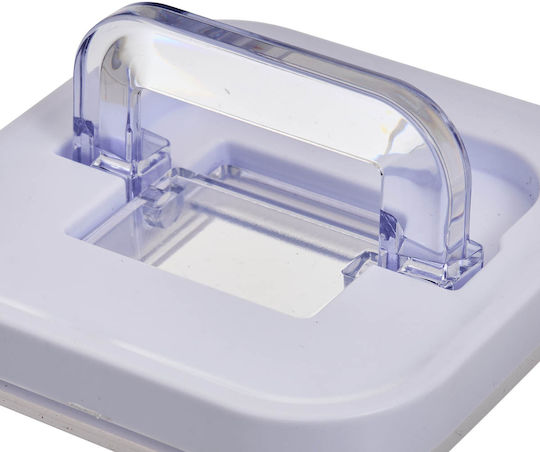 5Five Streaks General Use Vase with Airtight Lid Plastic Transparent 350ml
