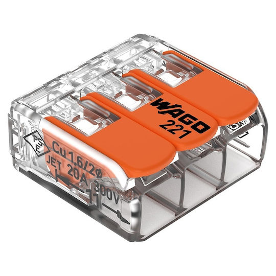 Cleme Wago Slim Myf 3x4mm2 Set 50 Bucăți