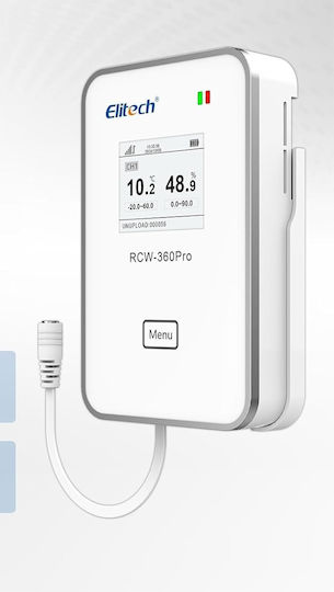 Θερμοϋγρόμετρο Καταγραφής Θερμοκρασίας 4g Elitech Ασύρματη Παρακολούθηση