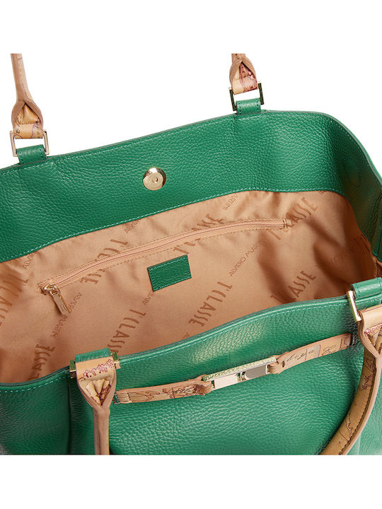 Women's Green Shoulder Bag