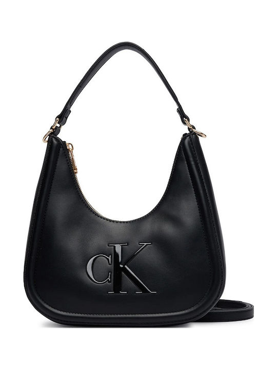 Monogram Women's Shoulder Bag Black