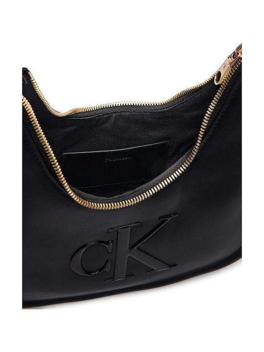 Monogram Women's Shoulder Bag Black