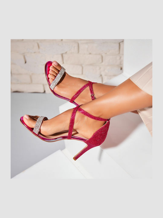 Sandale Fuchsia Bot-OD719