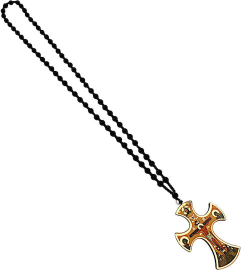 Rosary Hanging Cross Crucifix Wooden Double-Sided 40cm 2mon18