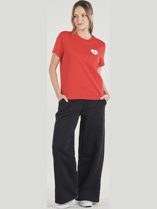 Damen T-Shirt Rote
