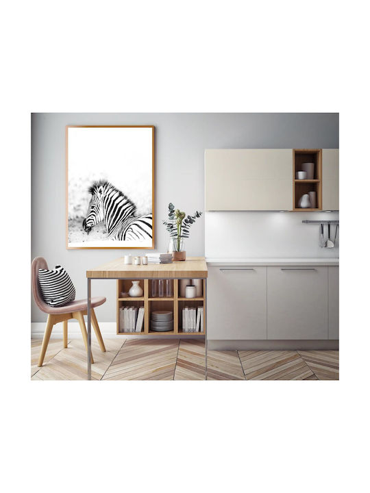 Painting Black White Zebra Black And White Zebra 70x100