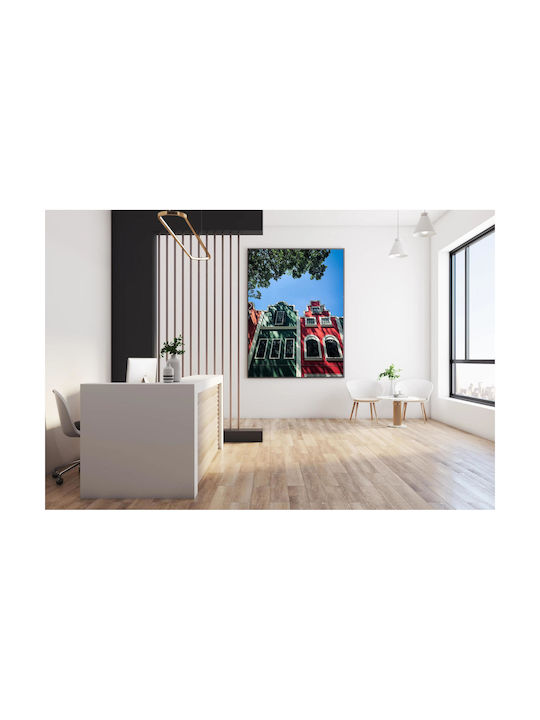 Панел Colorful Buildings Полихромни Сгради 70x100