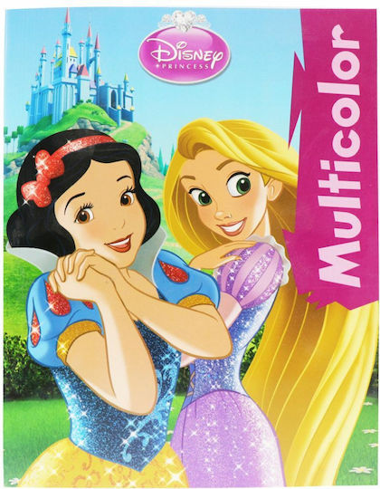 Colouring Book Disney Multicolor 32 Pages A4 4 Designs 000658131