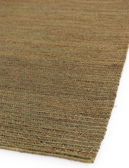 Royal Carpet Handgefertigter Sommer aus Jute 160x230cm Olive