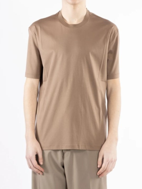 T-shirt Καφέ