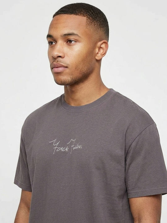Sportliches T-Shirt Anthrazit