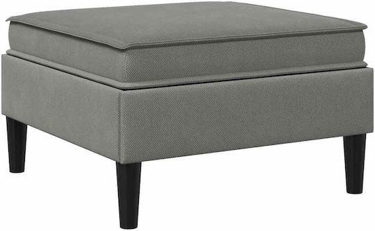 vidaXL Hocker Für Das Wohnzimmer Mit Stauraum Belegt Mit Samt Dunkelgrau