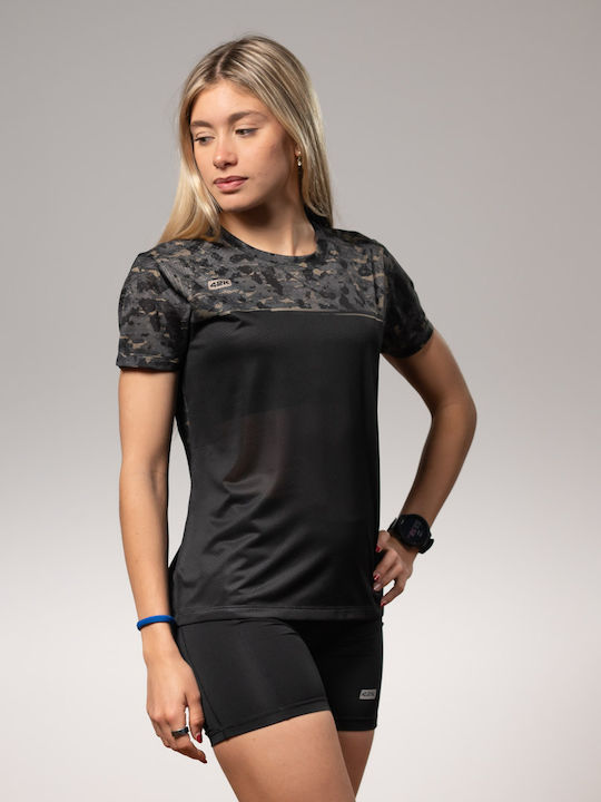 Technical Athletic T-Shirt Black