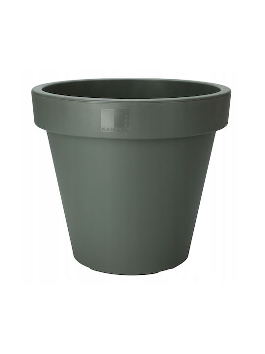 Grüner Kunststoff Gartenblumentopf 50 Cm