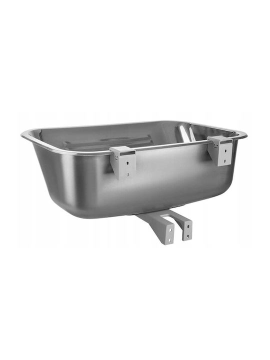 Kuchinox Drop-In Kitchen Sink Inox L65xW45cm Gray 5907791162748