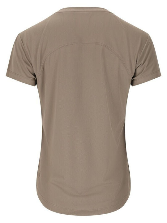 Γυναικείο T-shirt Fast Drying Brun
