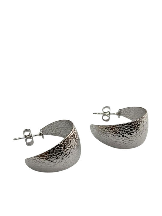 Kalliopi Silver Ohrringe Ohrhänger aus Stahl