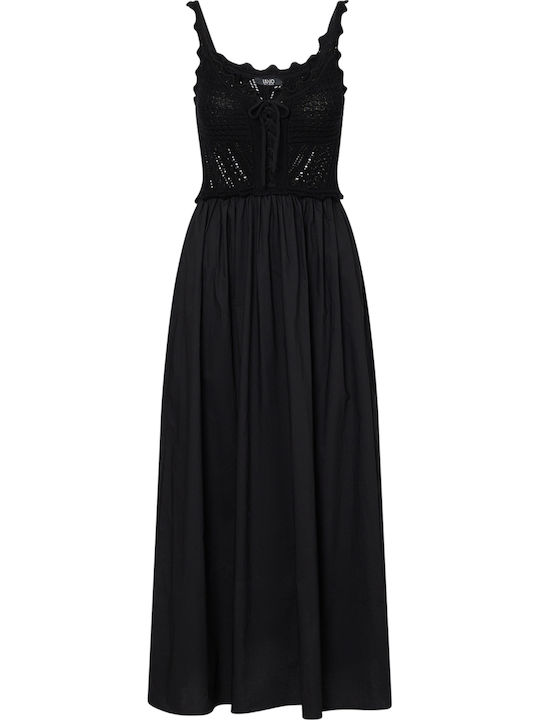 Summer Midi Dress 22222/Black