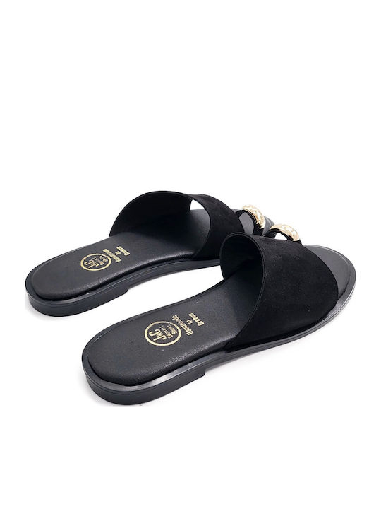 Women's Flat Sandals Black