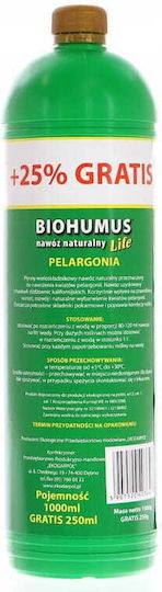 Biohumus Geraniums 1l Natural Fertilizer From Earthworm Cultivation