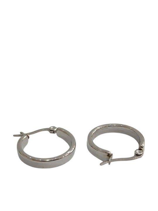 Kalliopi Silver Ohrringe Ohrhänger aus Stahl