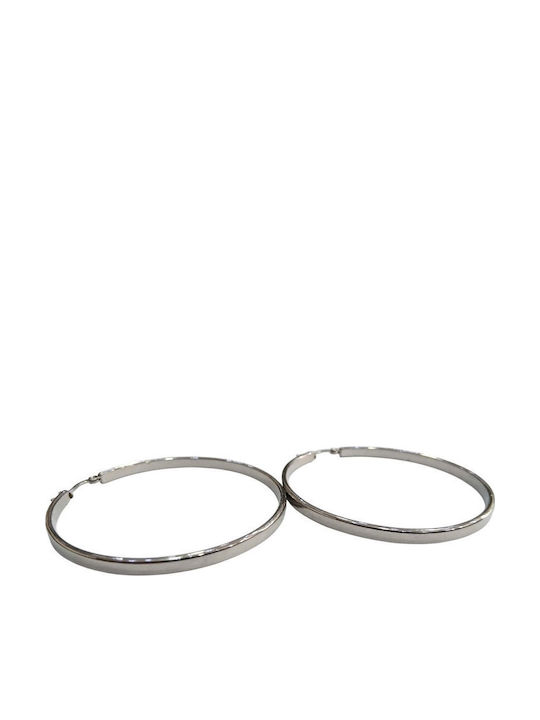 Kalliopi Silver Ohrringe Ohrhänger aus Stahl
