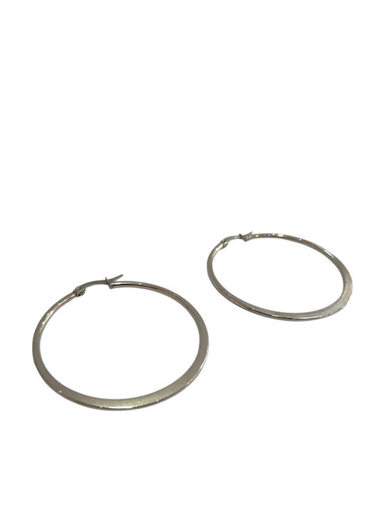 Kalliopi Silver Ohrringe Ohrhänger aus Stahl