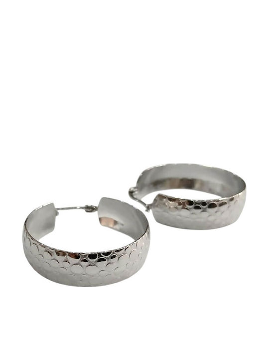 Kalliopi Silver Ohrringe Ohrhänger aus Stahl