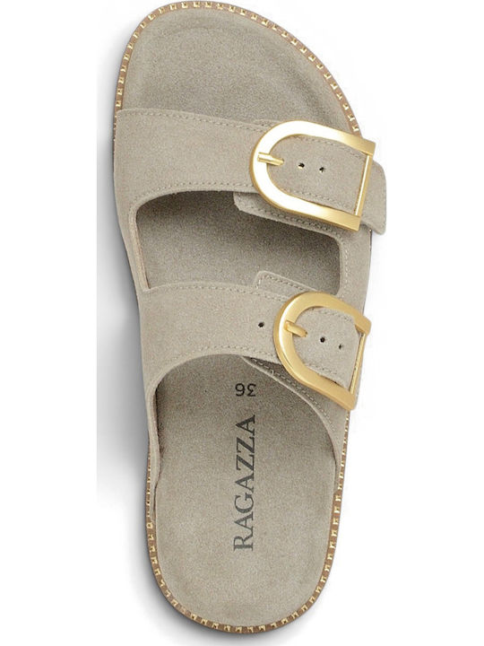 Γυναικεία Σανδάλια Flatforms Μπεζ