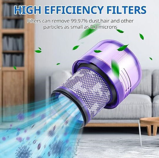 Φίλτρο Hepa Σκούπας Stick Συμβατό με Dyson / Total