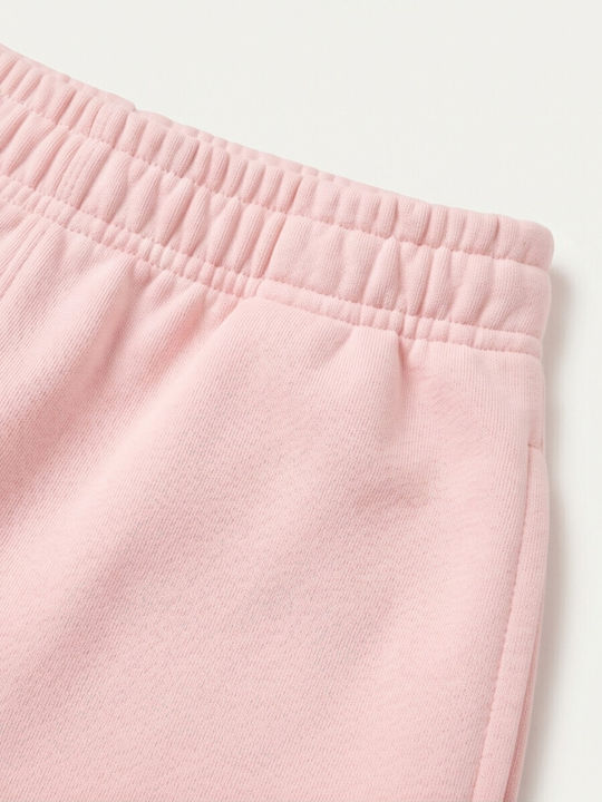 Women's Fabric Trousers Pink