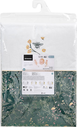 Kikka Boo Cradle Set Secret Garden Secret Garden Green 3pcs
