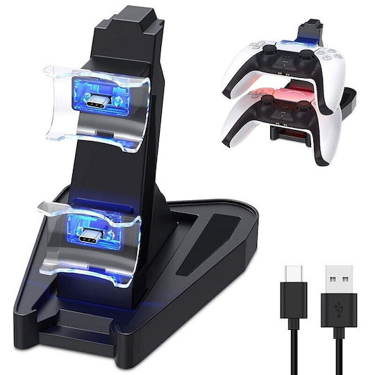 PS5 Charging Dock Red