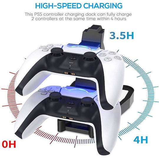 PS5 Charging Dock Red