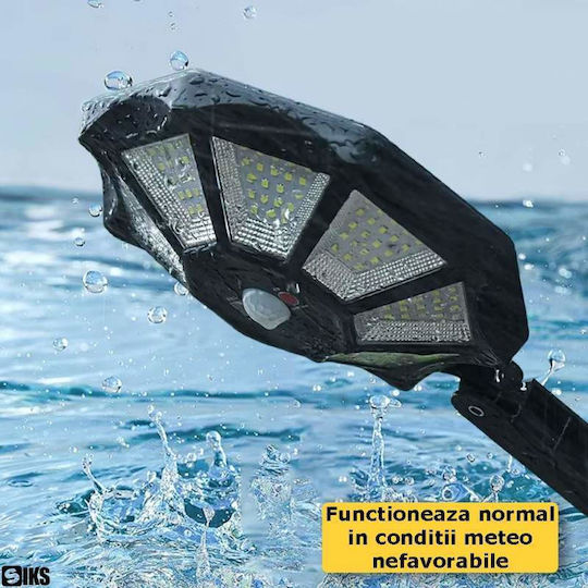 Lampă Solară de Perete cu Senzor de Mișcare Fotocelulă și Telecomandă IP65