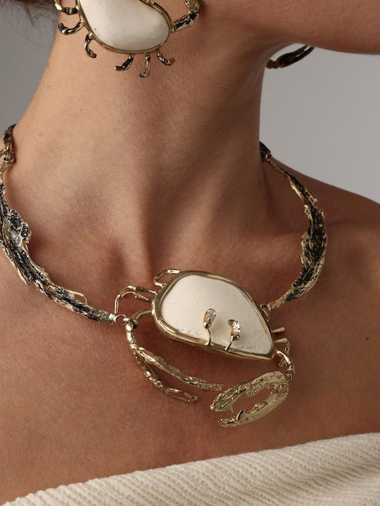 Kalliope Jewelry Κολιέ από Ρητίνη